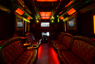 Detroit party bus for a bachelor party