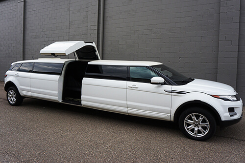 stretch limo rental exterior
