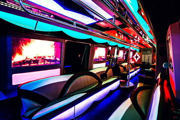 Spacious Grand Rapids Party Bus