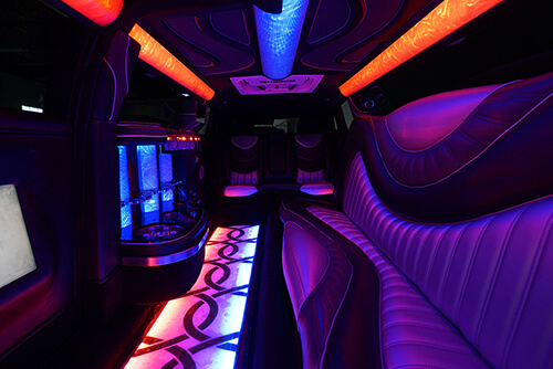 limousine amenities