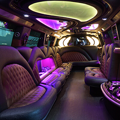 limousine service model interior