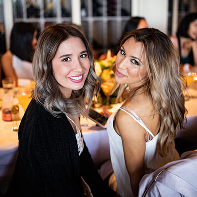 bachelorettes smiling
