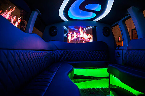 Party Bus interior