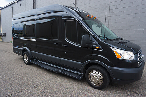 Black Party Van