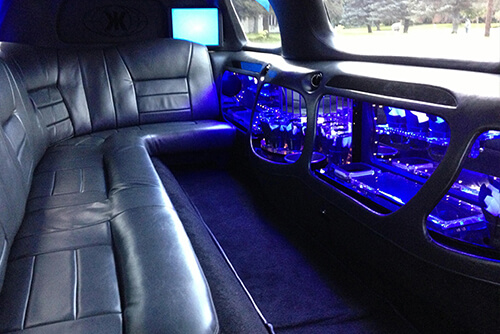 limo rental leather seats