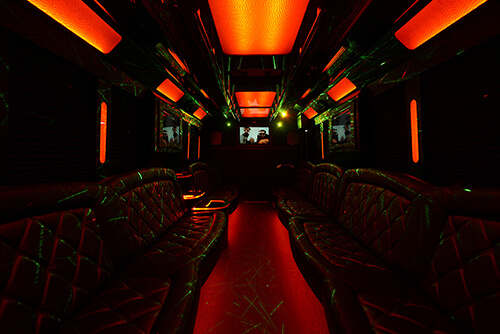 Lansing Bus interior