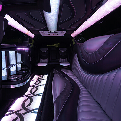 luxurious amenities of our limousine service