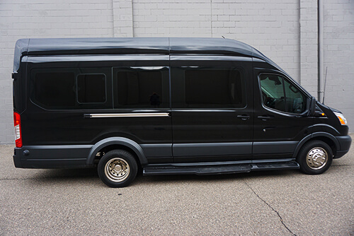 Black Party Van