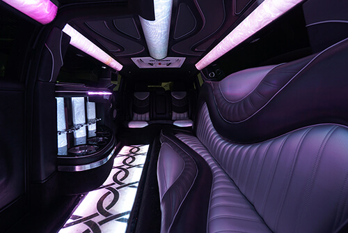 limo service with modern amenities
